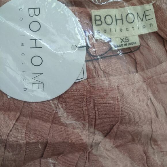 BOHOME Collection Smocked Waist Dress XS - Picture 14 of 15